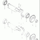 DR500 1983 Балансир кривошипа