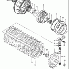 GS650M 1983 Сцепление
