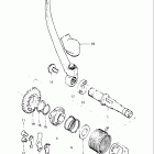 PE175 1982-1983 Кик стартер