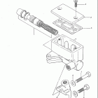 GS450GA 1982-1983 Главный тормозной цилиндр