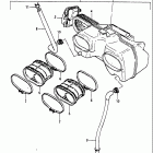 GS550L 1983 Воздухозаборник