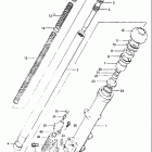 GS650M 1983 Front left damper