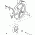 GS450L 1983 Переднее колесо