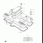 GS750E,ES 1983 Крышка головки цилиндров