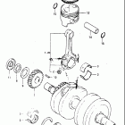 GS450E 1983 Коленвал