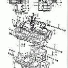 GS1100E,ES 1982-1983 Crankcase (model z)