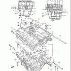 GS850GL 1982-1983 Crankcase (model d)
