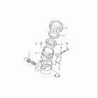 GS650GL 1981-1982 Front master cylinder (model x)