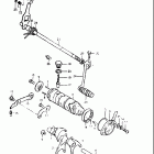 GS450L 1980-1982 Механизм  переключения передач