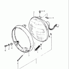 GN400T 1982 Фара