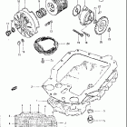 GS650GL 1981-1982 Oil pump-oil filter