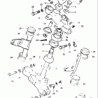 SP500 1981-1982 Steering stem (model x)