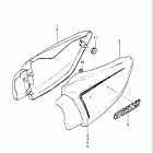 GS550L 1981-1982 Frame cover (model z)