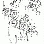 GS450T,-TX 1981-1982 Спидометр-тахометр
