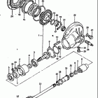 GS650GL 1981-1982 Propeller shaft-final drive gear