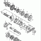 GN400T 1982 Трансмиссия