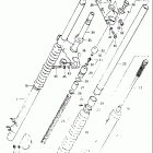 RM125 1981-1982 Front fork (model x)