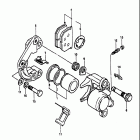 GS1000S 1982 Передний суппорт тормозной