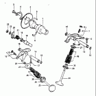 DR500 1981-1982 Распределительный вал-клапана