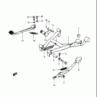GS750E 1982 Подножка