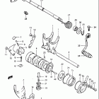 GS750E 1982 Механизм  переключения передач