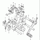 DS80 1980-1982 Механизм  переключения передач