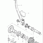 RS175 1980-1982 Кик стартер