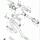 RM80 1982 Cushion lever