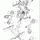 SP500 1981-1982 Steering stem (model z)
