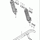 GS1000S 1982 Chain cage-rear shock assoaber