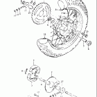 JR50 1982 Заднее колесо