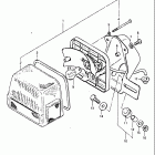 GS550L 1981-1982 Задний фонарь