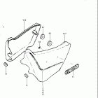 GN400T 1982 Обтекатель рамы