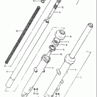 GS450T,-TX 1981-1982 Front fork (gs450tx)