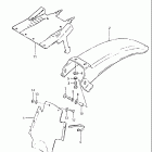 RM465 1981-1982 Заднее крыло