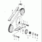 DR500 1981-1982 Balancer chain