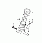 GS450T,-TX 1981-1982 Master cylinder (model x)