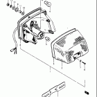 GS750E 1982 Задний фонарь