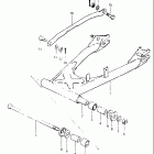 GS550L 1981-1982 Rear swinging arm (model z)