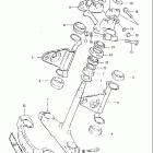 GS650GL 1981-1982 Steering stem (model z)