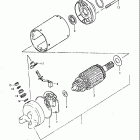 GS450T,-TX 1981-1982 Стартер электрический