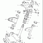 GS750E 1982 Траверса нижняя