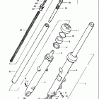 GS450T,-TX 1981-1982 Front fork (gs450tz)