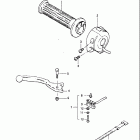 GS450T,-TX 1981-1982 Right handle switch (model z)