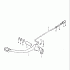 JR50 1982 Задний тормоз