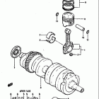GS650GL 1981-1982 Коленвал