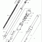 GS550L 1981-1982 Front fork (model z)