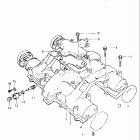 GS650G 1981-1982 Cylinder head cover (~f.no.103560)