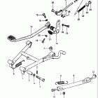 GS450T,-TX 1981-1982 Подножки