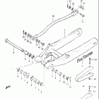 RM125 1981-1982 Маятник задний